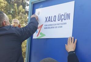 YAP Biləsuvar rayon təşkilatı "Xalq üçün" devizi ilə təşviqat kampaniyasına başlayıb