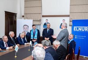 Yeni Azərbaycan Partiyasının deputatlığa namizədi Elnur Allahverdiyevin seçicilərlə görüşləri davam edir