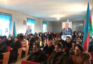 92 saylı Zərdab-Ucar seçki dairəsindən YAP-ın deputatlığa namizədi Urfan Əhmədov seçicilərlə görüşlərini davam etdirir