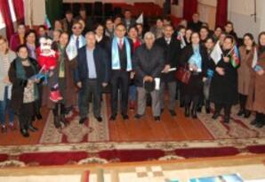Deputatlığa namizəd Ramil Həsən Ucarın Qarabörk, Rəstəcə və Gəraybəyli kəndlərinin seçiciləri ilə görüş keçirib