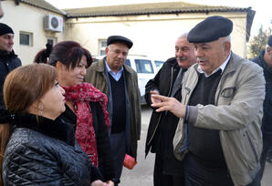 Nizami rayon seçiciləri Sədaqət Vəliyevaya dəstəklərini ifadə ediblər