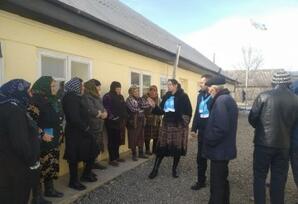 Deputatlığa namizəd Sevinc Hüseynova Gədəbəyin Dəyəqarabulaq və Düzyurd kəndlərində seçicilərlə görüşüb