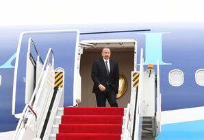 Prezident Naxçıvan Muxtar Respublikasına səfər edib