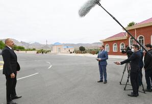Prezident İlham Əliyev Azərbaycan Televiziyasına müsahibə verib   YENİLƏNİB