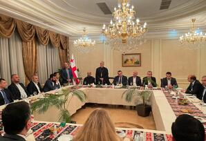 Azərbaycanın Gürcüstandakı səfirliyində iftar təşkil edilib - FOTOLAR