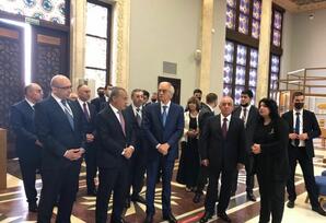Azərbaycan nümayəndə heyəti Moskva XTN Sərgisindəki “Azərbaycan” pavilyonunda olub
