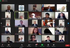YAP Veteranlar Şurası videokonfrans keçirib - FOTOLAR