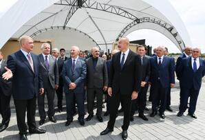 Prezident Ağdamda ictimaiyyət nümayəndələri ilə görüşüb - FOTOLAR