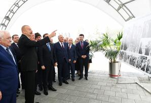 Prezident Ağdamda ictimaiyyət nümayəndələri ilə görüşüb - FOTOLAR