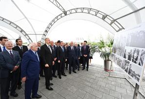 Prezident Ağdamda ictimaiyyət nümayəndələri ilə görüşüb - FOTOLAR