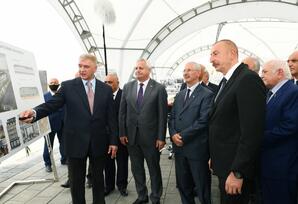 Prezident Ağdamda ictimaiyyət nümayəndələri ilə görüşüb - FOTOLAR
