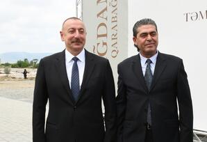 Prezident Ağdamda ictimaiyyət nümayəndələri ilə görüşüb - FOTOLAR
