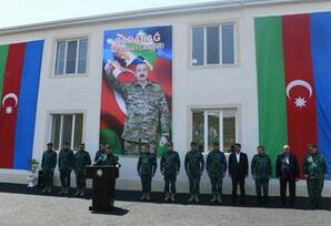 Zəngilanda DSX-nin yeni hərbi hissəsi fəaliyyətə başlayıb  - FOTOLAR 