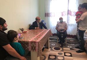 YAP nümayəndələri qazini ziyarət ediblər - FOTO