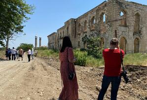 Xarici bloggerlər Ağdam Dram Teatrında