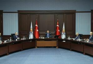 Ərdoğan YAP nümayəndə heyətini qəbul edib - FOTOLAR