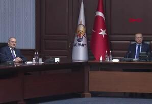 Ərdoğan YAP nümayəndə heyətini qəbul edib - FOTOLAR