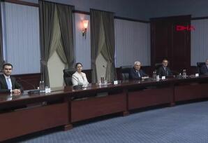 Ərdoğan YAP nümayəndə heyətini qəbul edib - FOTOLAR