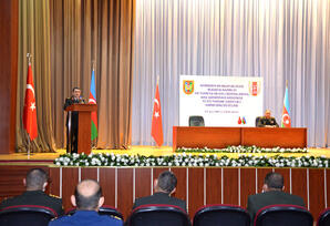 Azərbaycan-Türkiyə Yüksək Səviyyəli Hərbi Dialoq İclası başa çatıb - FOTO