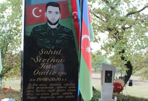 Qəbələ rayonunda şəhidin ildönümü qeyd olunub ANIM