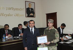 YAP Sabunçu rayon təşkilatında qazilərlə görüş keçirilib FOTOLAR