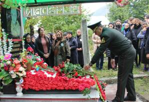 Qəbələ rayonunda Vətən müharibəsi Şəhidi anılıb