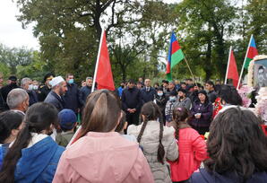 Zaqatalada Vətən müharibəsi şəhidlərinin xatirəsi anılıb ANIM