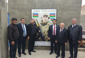 YAP Sabunçu rayon təşkilatının fəalları şəhidin ildönümündə iştirak ediblər