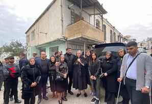 YAP Səbail rayon təşkilatının fəalları şəhid Nicat Şükürlünün ildönümündə iştirak ediblər FOTOLAR