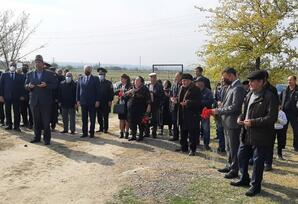 Samuxda şəhid Elçin Dostuyevin ildönümü qeyd olunub ANIM