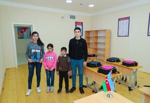 Samuxda şəhid ailələri və müharibə əlillərinə təqdim edilən yaşayış kompleksinə mediatur təşkil edilib FOTOLAR