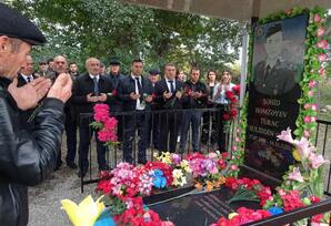 Qusar rayonunda şəhid Turac Həmzəyevin xatirəsi anılıb