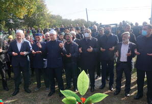 Zaqatalada şəhidlərin xatirəsi yad olunub ANIM