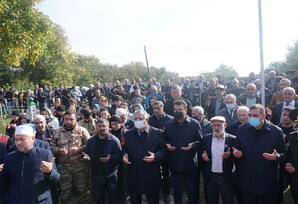 Zaqatalada şəhidlərin xatirəsi yad olunub ANIM