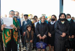 YAP Ucar rayon təşkilatının fəalları şəhid Kərim Əliyevin anım mərasimində iştirak ediblər