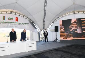 Zəngilan rayonunda “Dost Aqropark”ın təməli qoyulub - FOTOLAR