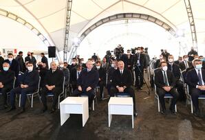 Zəngilan rayonunda “Dost Aqropark”ın təməli qoyulub - FOTOLAR
