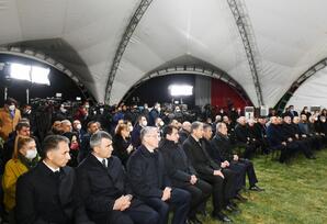 Azərbaycan və Türkiyə prezidentləri mətbuata birgə bəyanatlarla çıxış ediblər - FOTOLAR