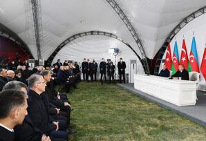 Azərbaycan və Türkiyə prezidentləri mətbuata birgə bəyanatlarla çıxış ediblər - FOTOLAR