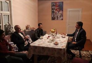 Millət vəkili Cavid Osmanov ağdaşlı qazilərlə görüşüb