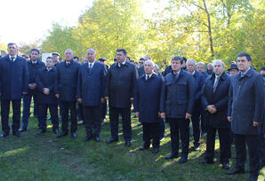 Qəbələdə şəhidlər İqbal Babayevin və Aydın Bayramovun ildönümləri qeyd edilib