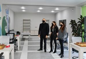 Quba Olimpiya İdman Kompleksində yaradılan şəraitlə tanışlıq - FOTOLAR