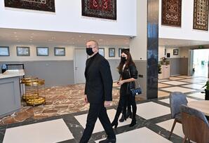 Quba Olimpiya İdman Kompleksində yaradılan şəraitlə tanışlıq - FOTOLAR