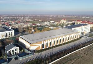 Quba Olimpiya İdman Kompleksində yaradılan şəraitlə tanışlıq - FOTOLAR