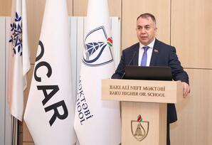 “Zəfər yolunun davamı: Qarabağda yeni iqtisadiyyat quruculuğu” mövzusunda konfrans keçirilib - FOTOLAR