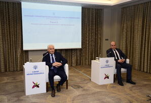 “Qarabağ: Cənubi Qafqazdan dünyaya açılan yeni mənzərə” mövzusunda elmi-praktik konfrans keçirilib - FOTOLAR