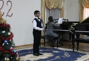 35 saylı Musiqi Məktəbində Həmrəylik gününə həsr olunmuş konsert keçirilib  - FOTOLAR