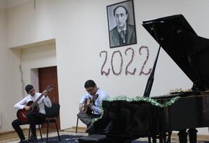 35 saylı Musiqi Məktəbində Həmrəylik gününə həsr olunmuş konsert keçirilib  - FOTOLAR