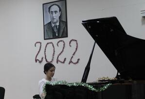 35 saylı Musiqi Məktəbində Həmrəylik gününə həsr olunmuş konsert keçirilib  - FOTOLAR