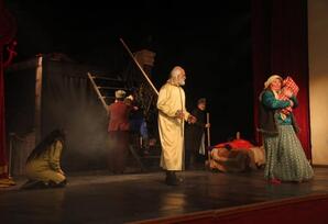 Gəncə Dövlət Dram Teatrında “Cavad xan” tamaşası təqdim olunub - FOTOLAR 